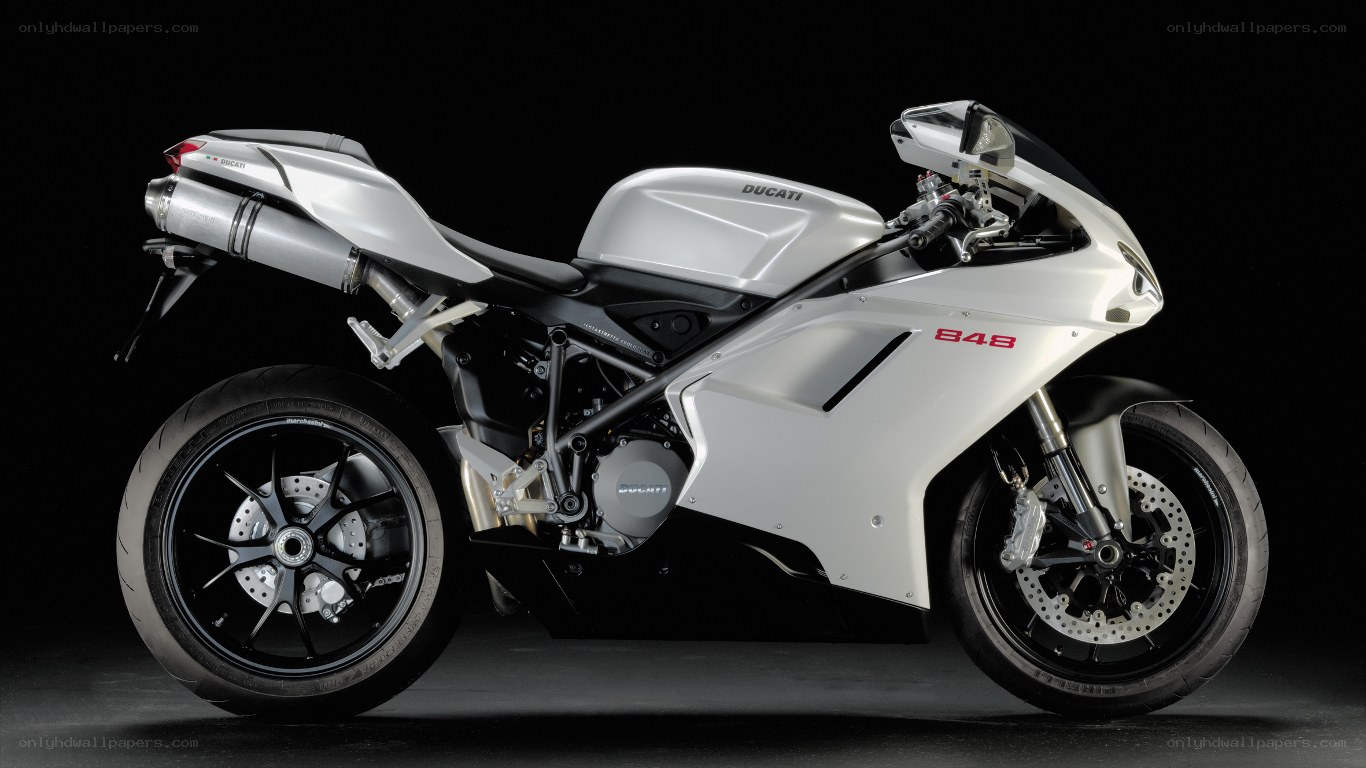 Ducati 848 sport motorcycle