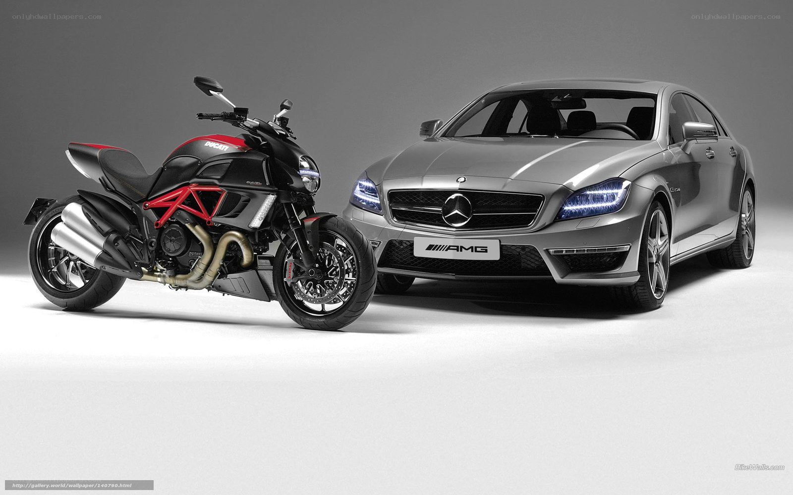 Ducati and Mercedes-AMG display