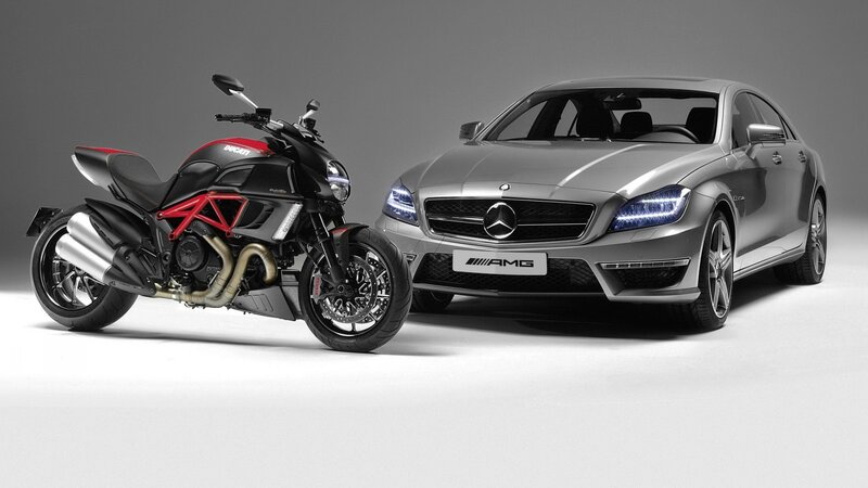Ducati and Mercedes-AMG vehicles