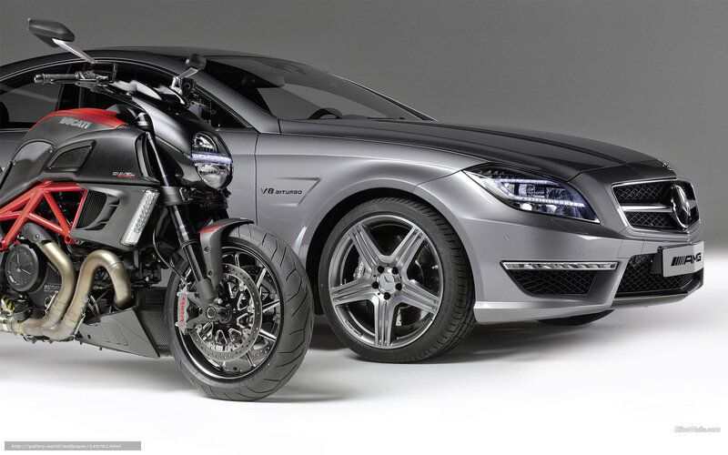 Ducati and Mercedes-Benz vehicles