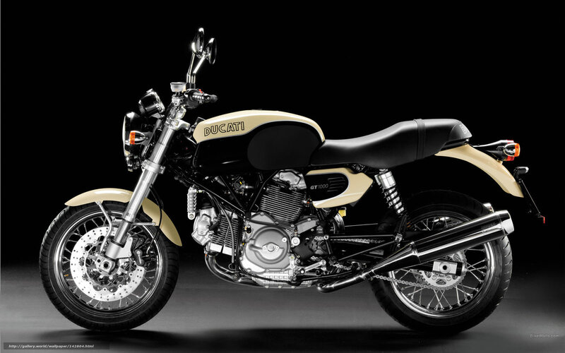 Ducati GT1000 Motorcycle — Black