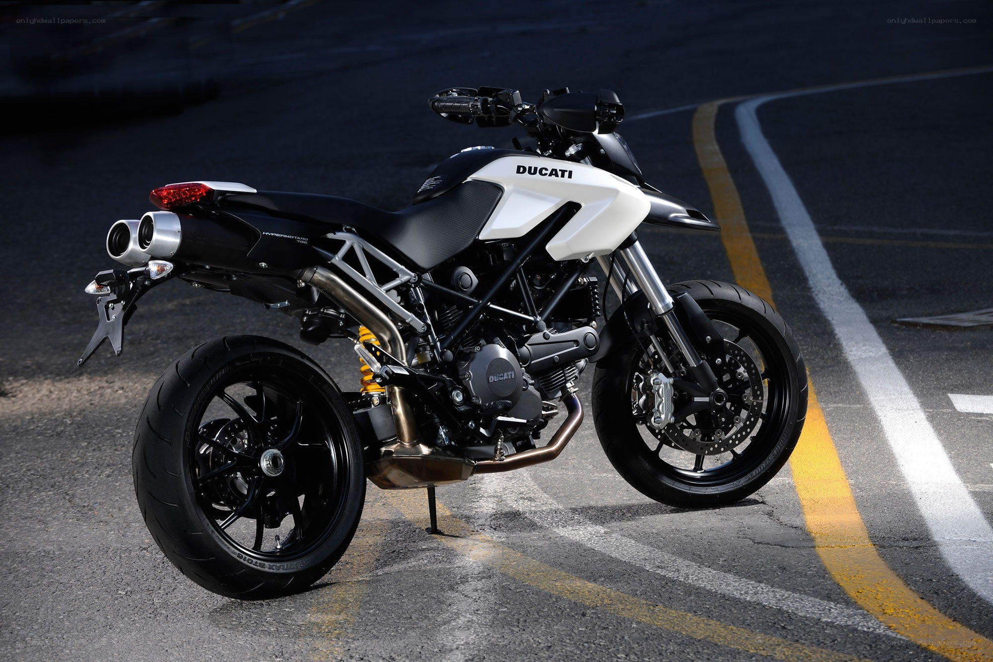 Ducati Hypermotard motorcycle