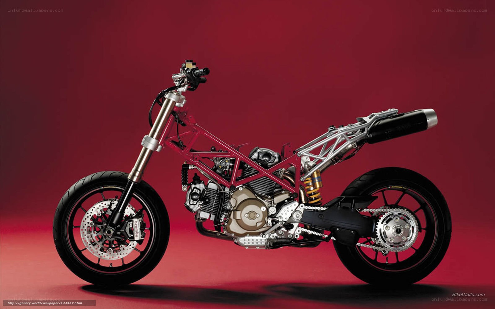 Ducati Hypermotard motorcycle