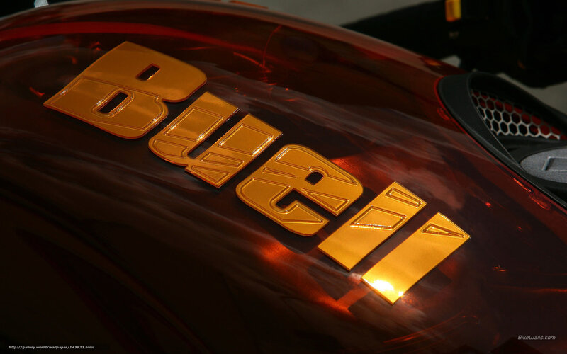 Ducati logo on motorcycle fuel tank
