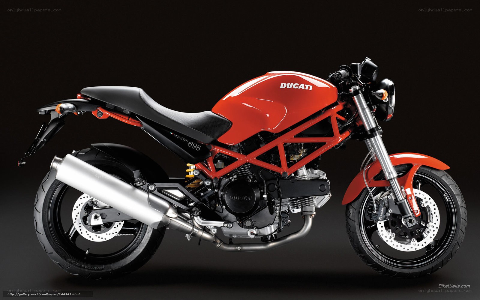 Ducati Monster 695 motorcycle