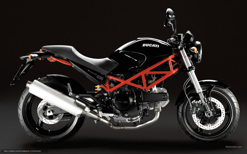 Ducati Monster 695 motorcycle