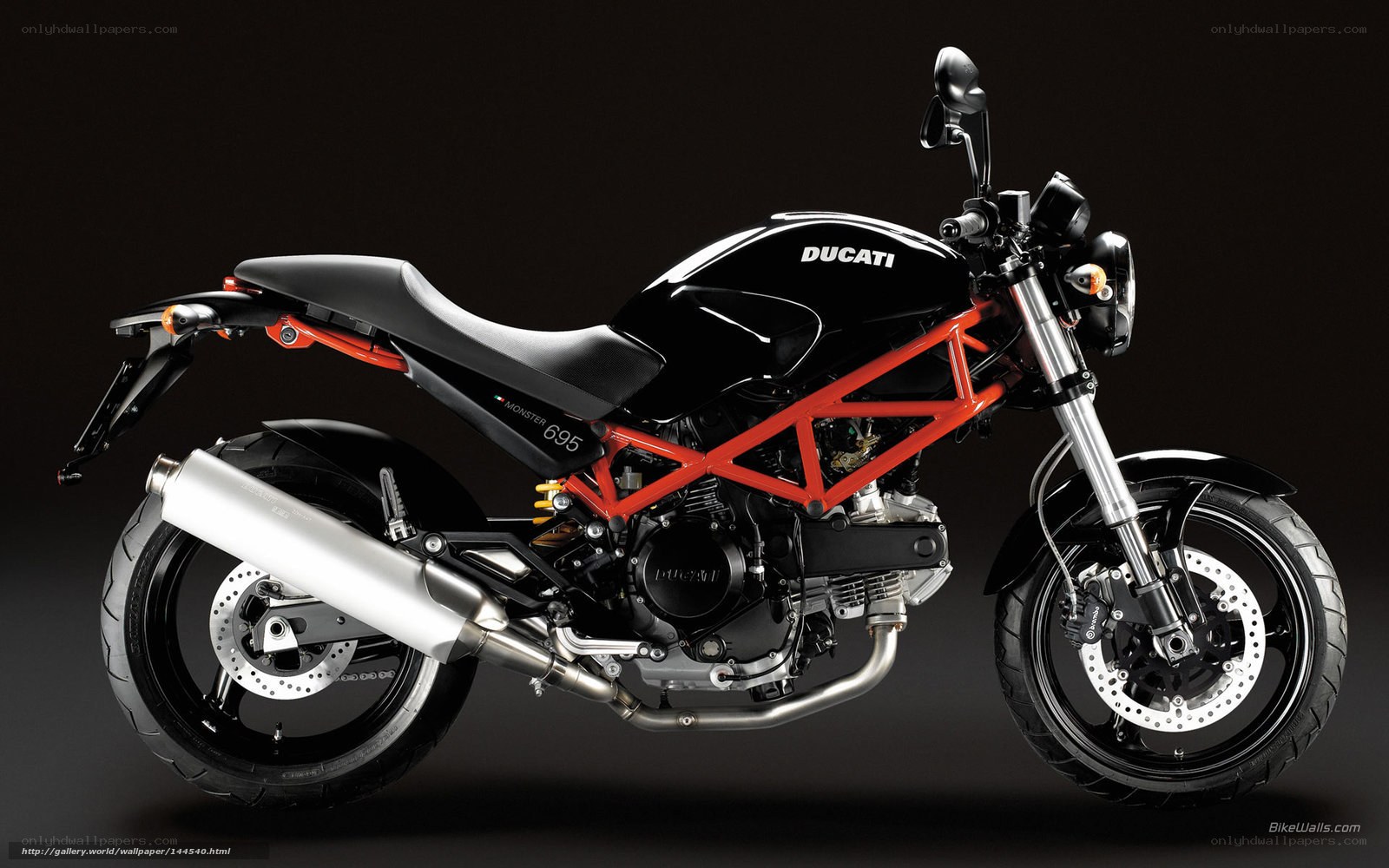 Ducati Monster 695 motorcycle