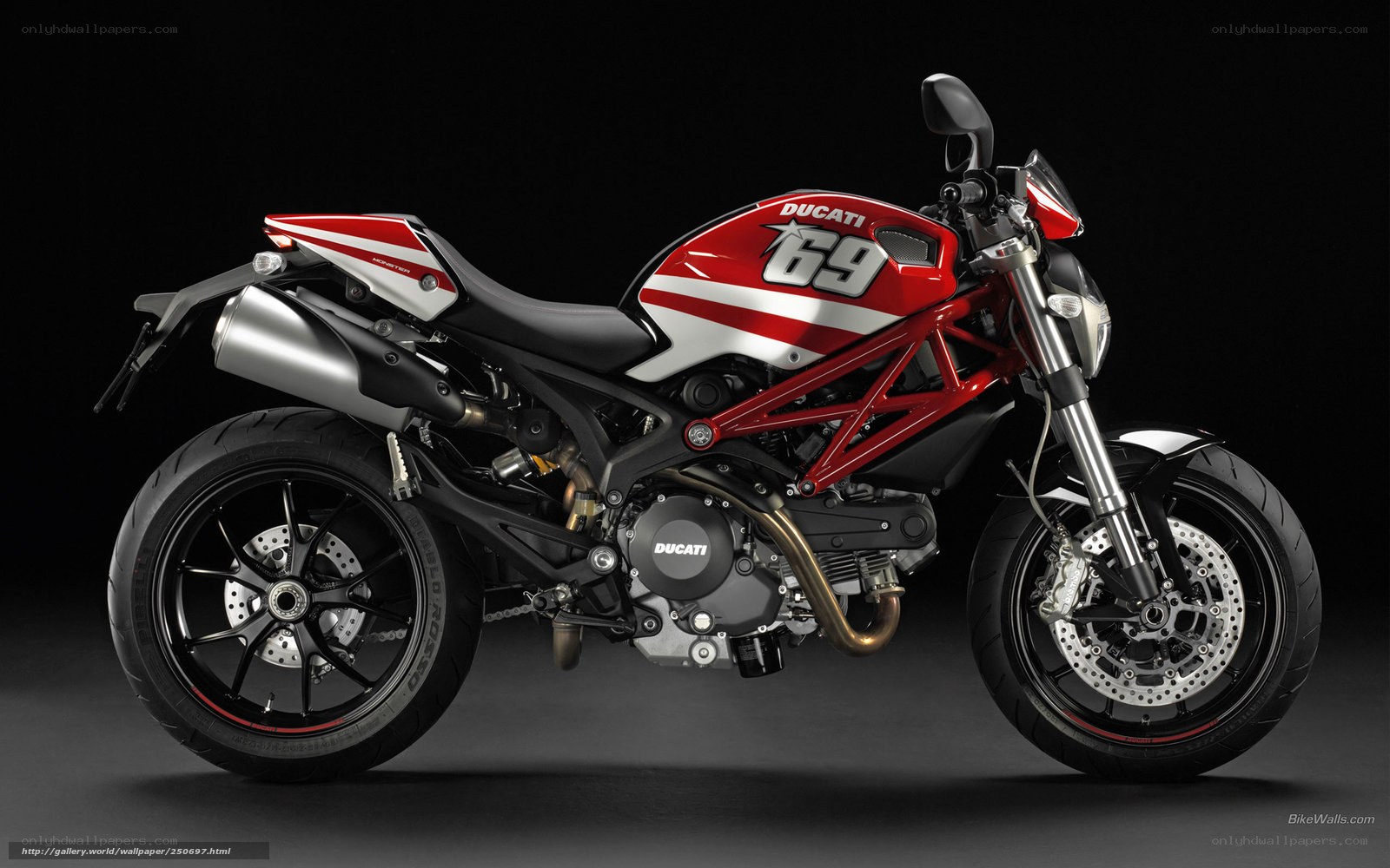 Ducati Monster 696 motorcycle