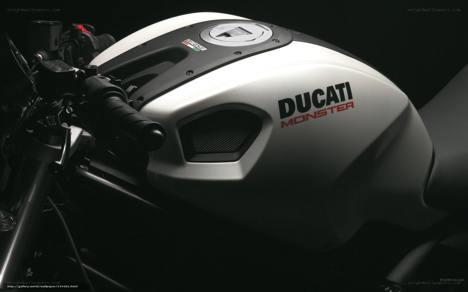 Ducati Monster motorcycle