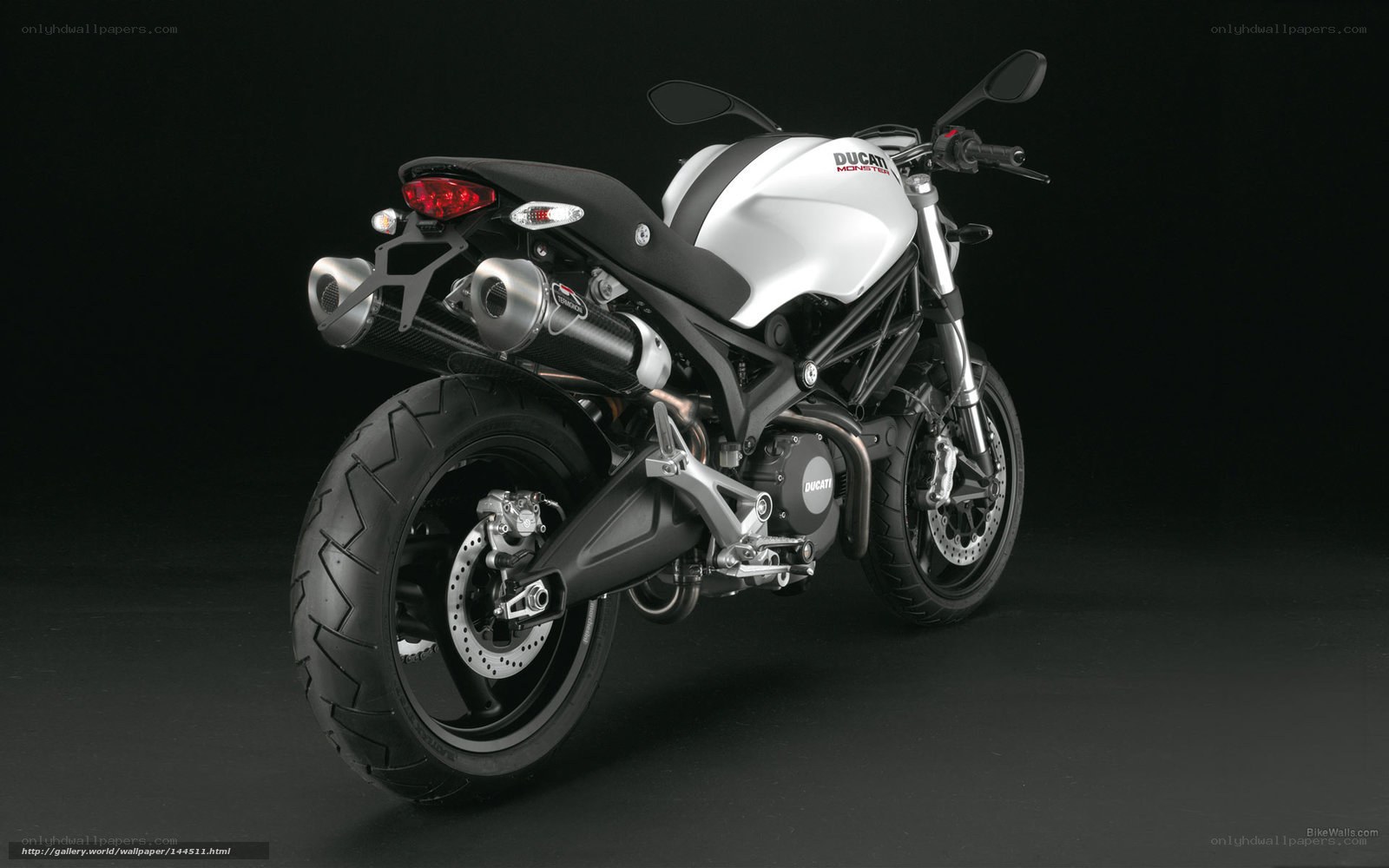 Ducati Monster motorcycle