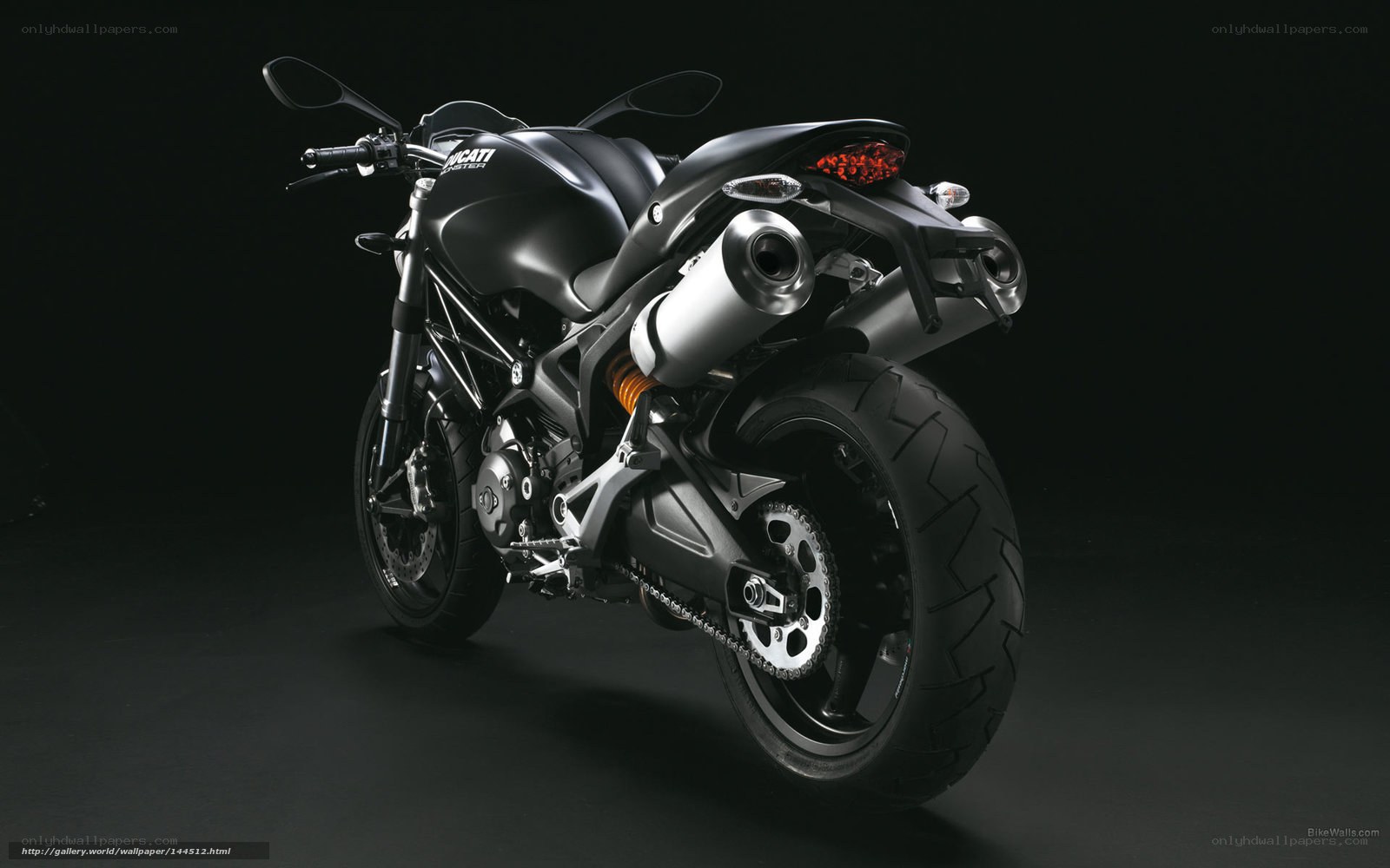 Ducati Monster motorcycle
