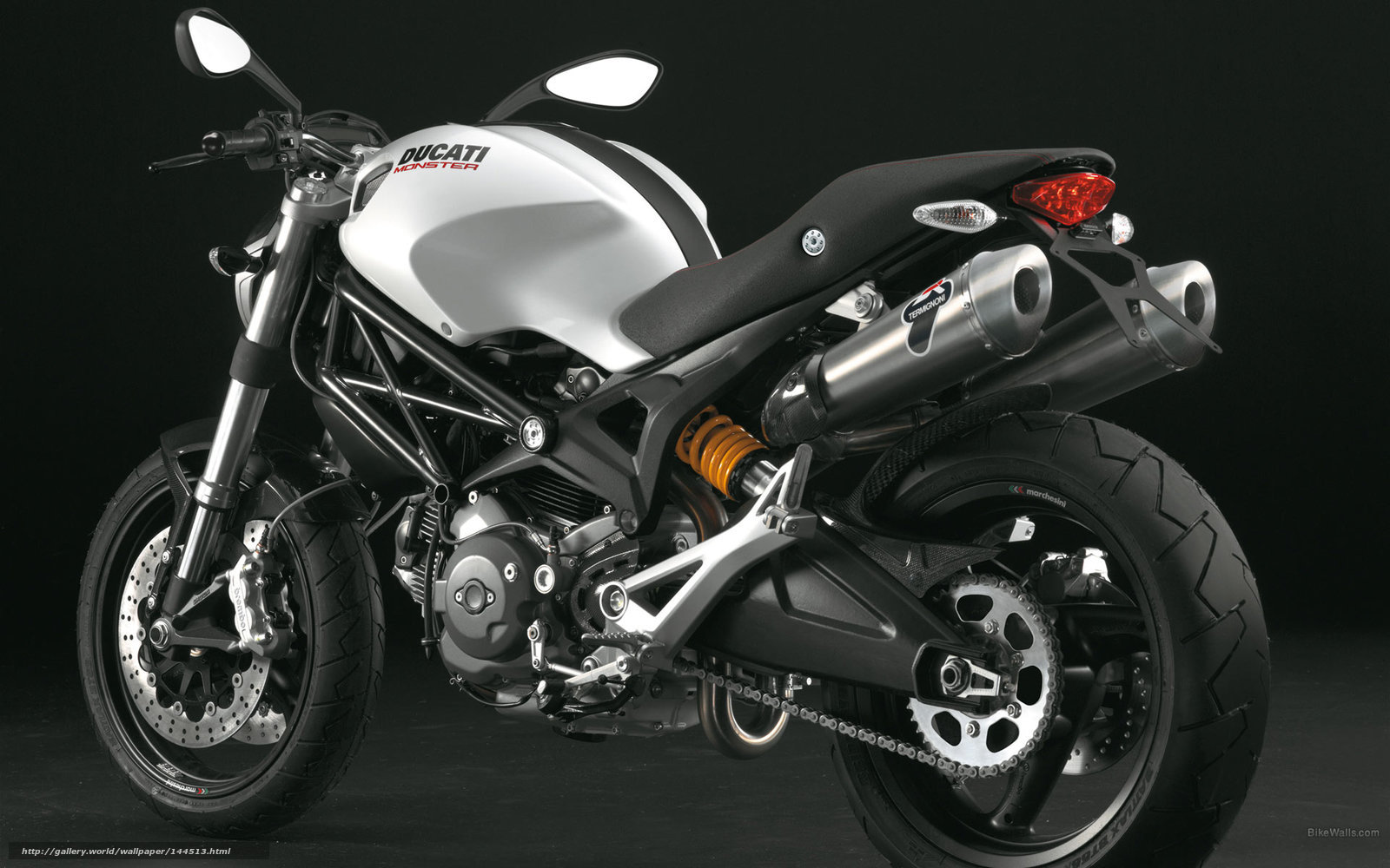 Ducati Monster motorcycle