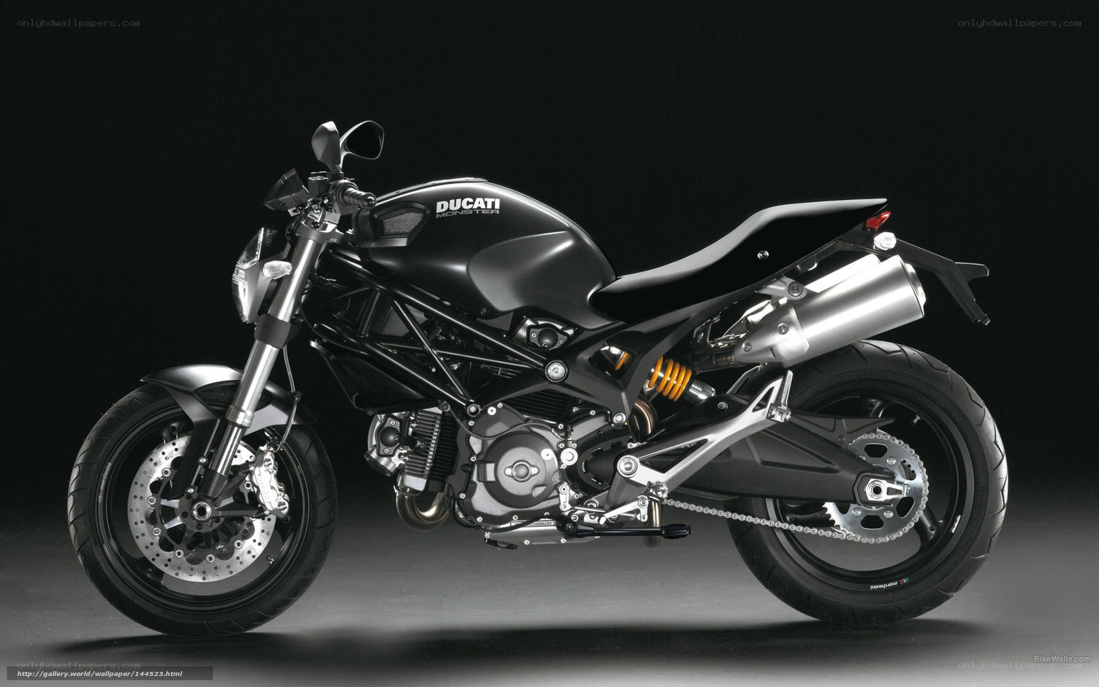 Ducati Monster motorcycle