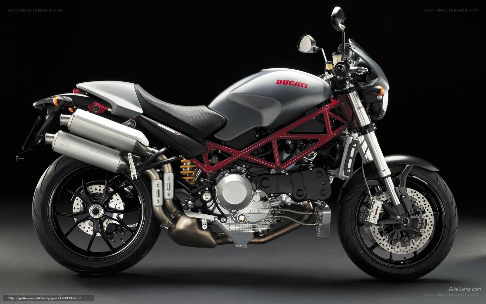 Ducati Monster motorcycle