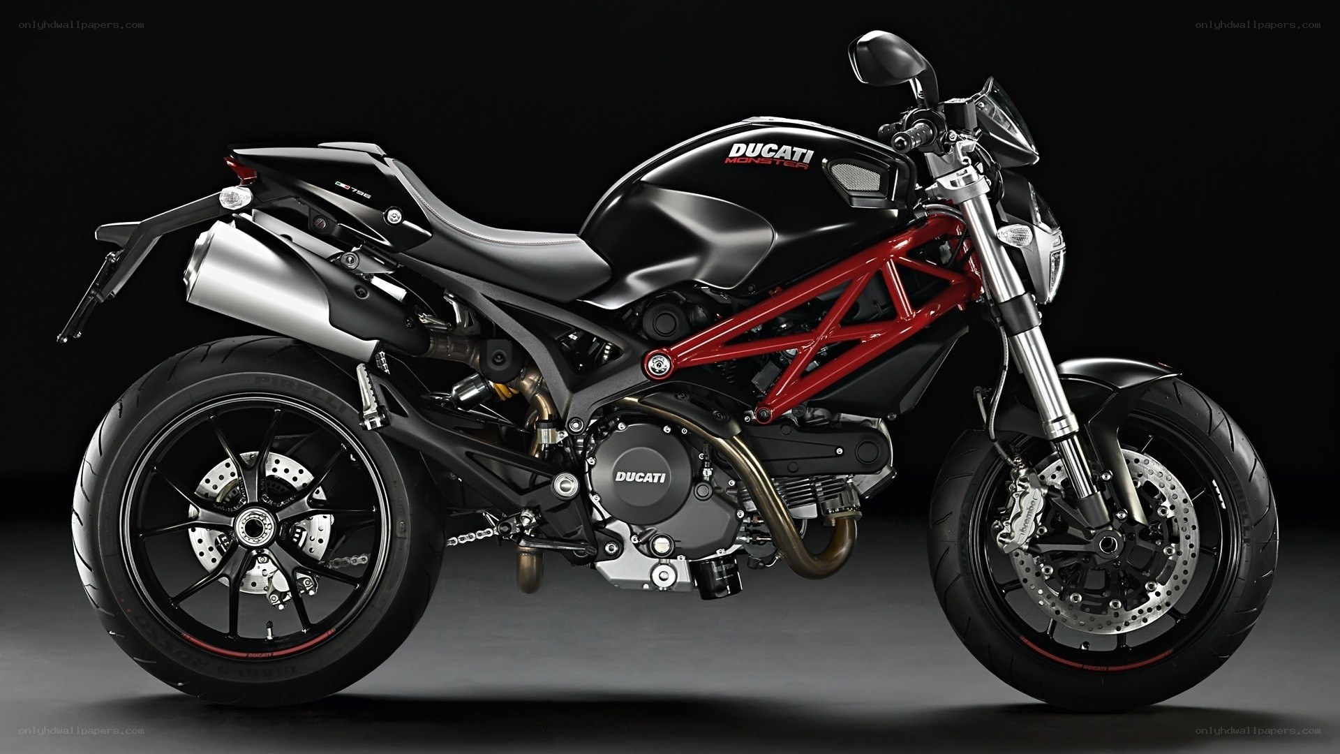 Ducati Monster motorcycle
