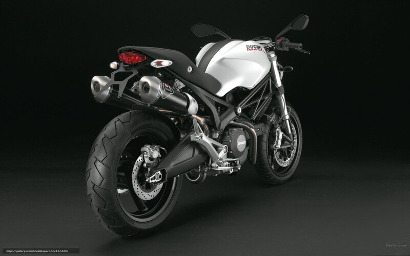 Ducati Monster Motorcycle — Black