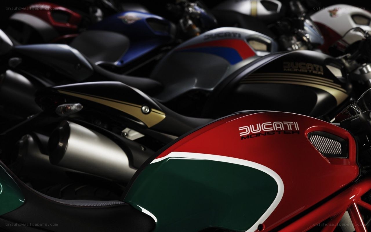 Ducati Monster motorcycle collection