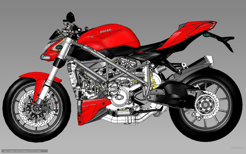 Ducati motorcycle 3D model