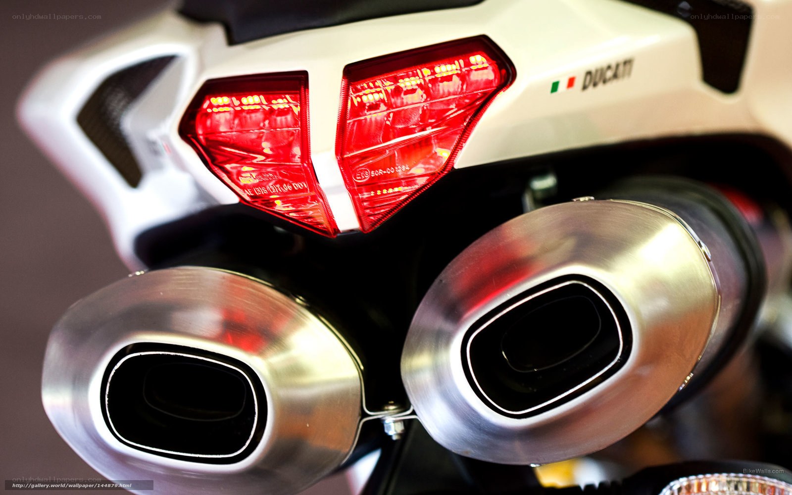 Ducati motorcycle exhaust