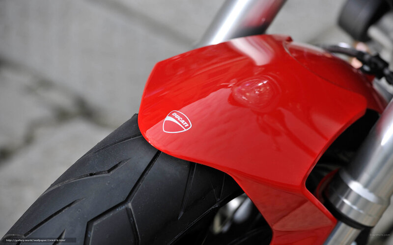Ducati motorcycle front fender