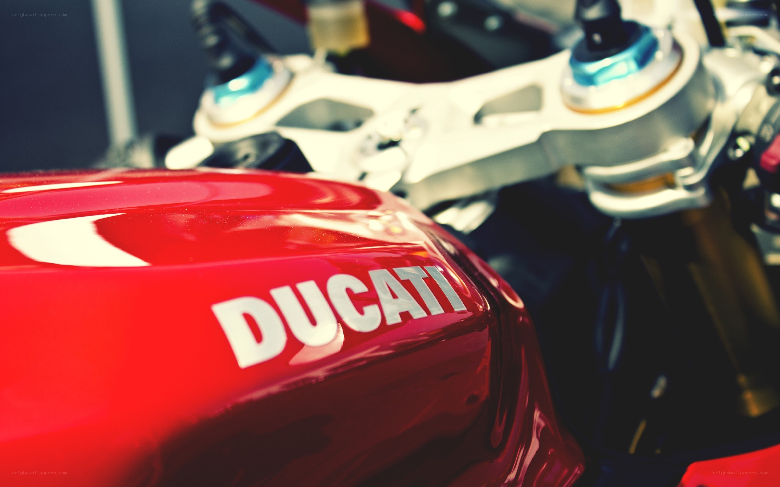 Ducati motorcycle fuel tank