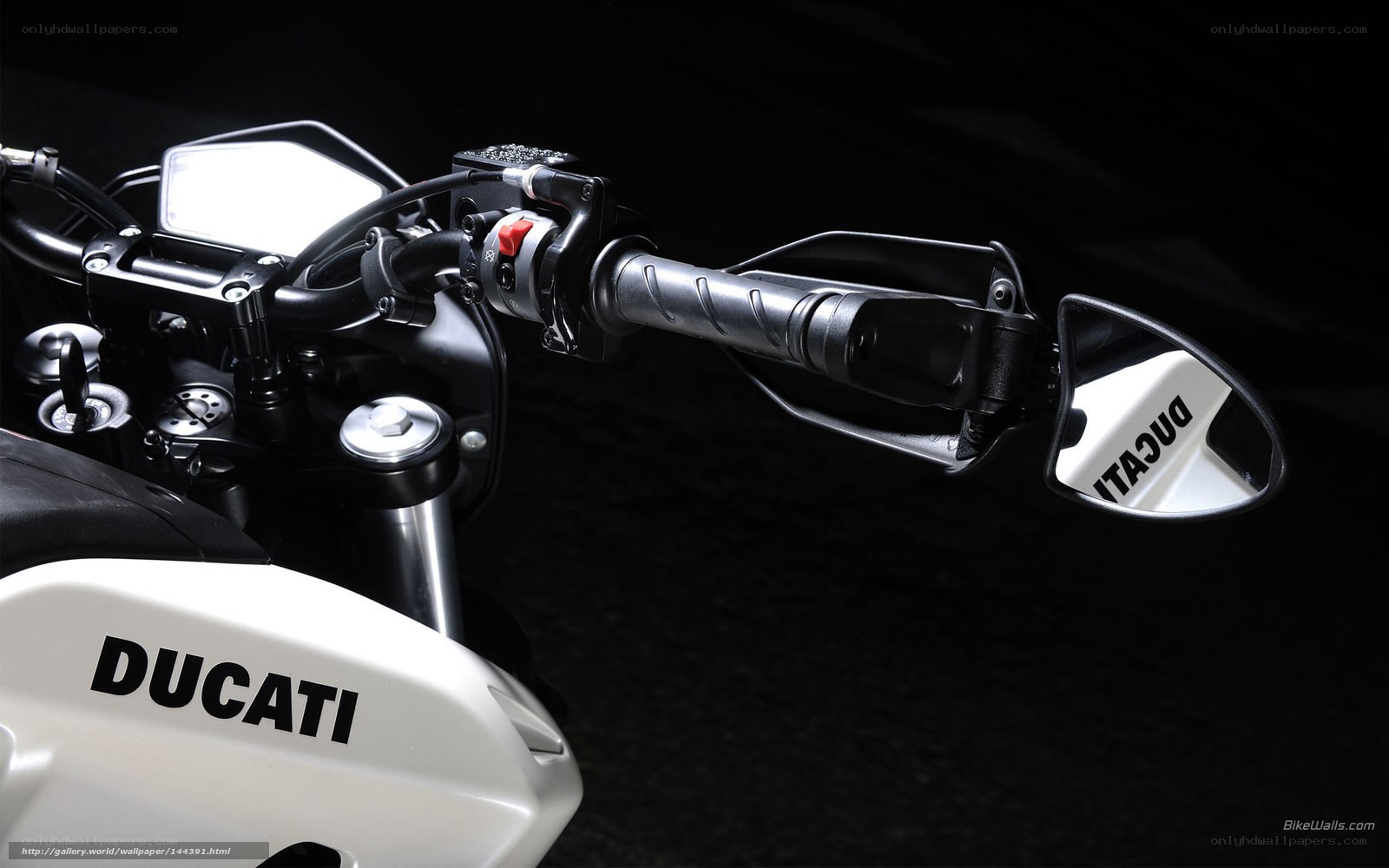 Ducati motorcycle handlebars