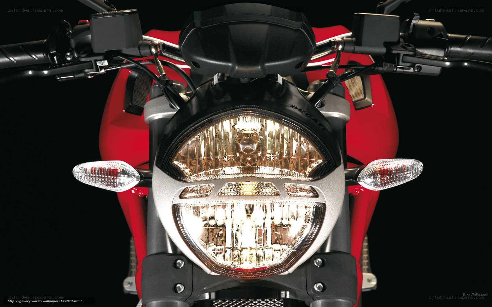 Ducati motorcycle headlight