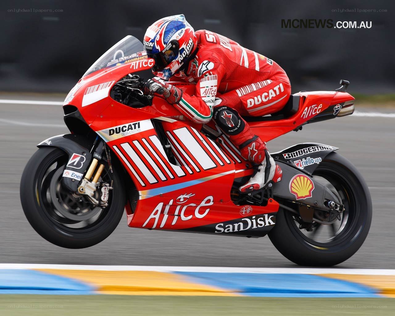 Ducati motorcycle racing