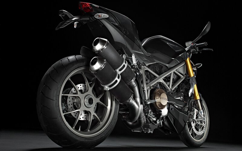 Ducati motorcycle side profile