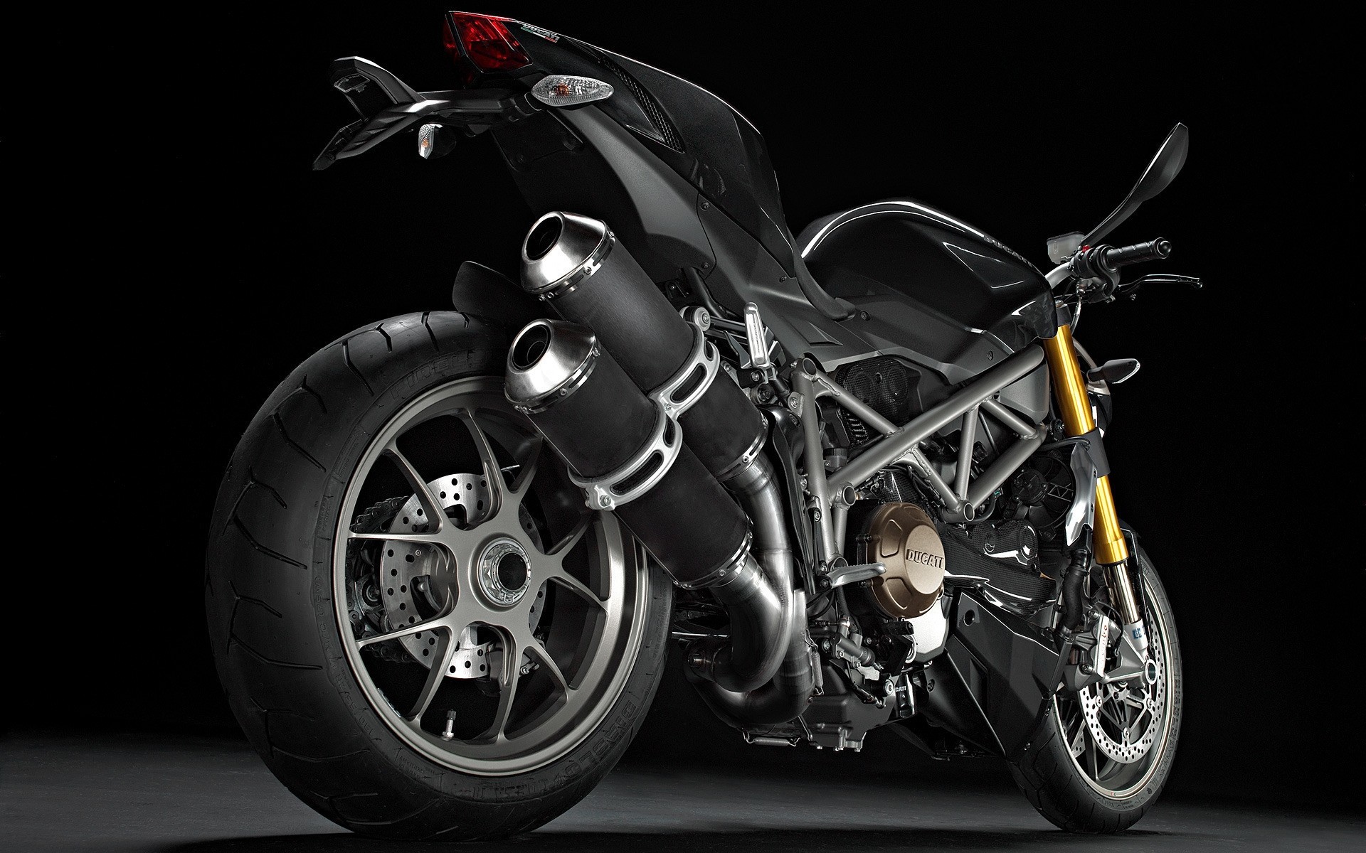 Ducati motorcycle side profile