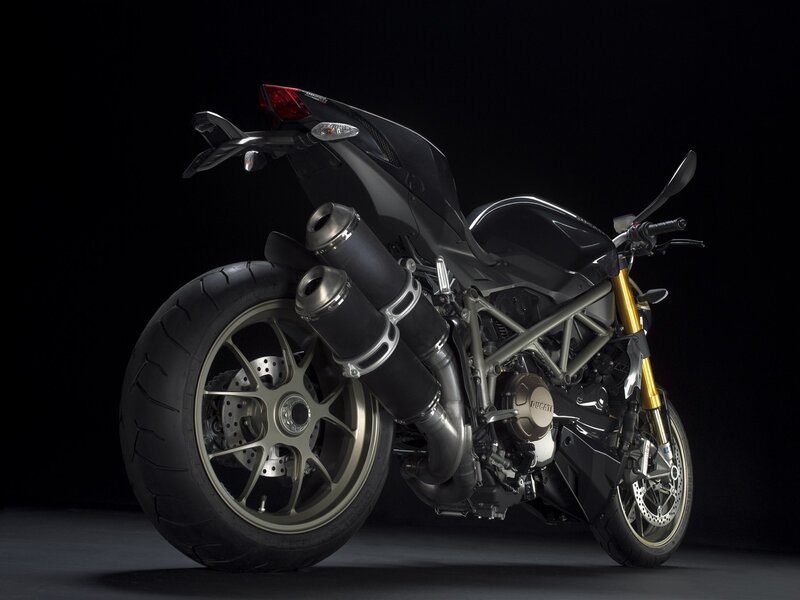 Ducati motorcycle side profile