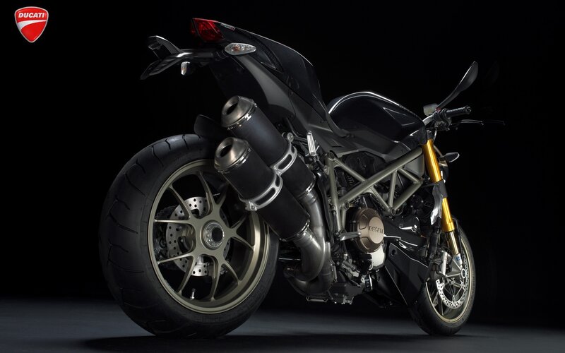 Ducati motorcycle studio shot