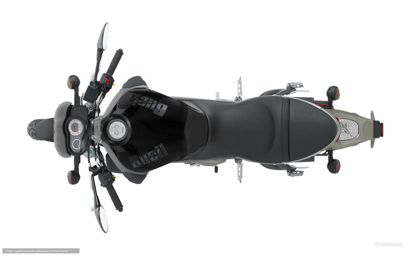 Ducati motorcycle top view