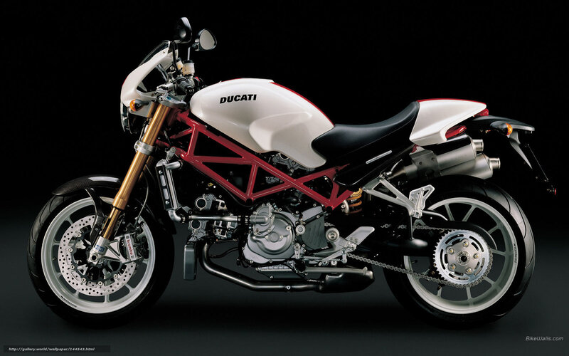 Ducati Motorcycle — White
