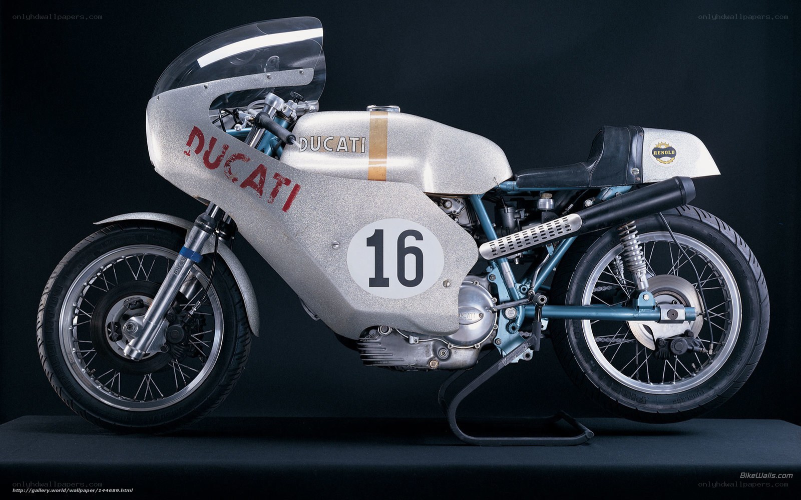 Ducati racing motorcycle