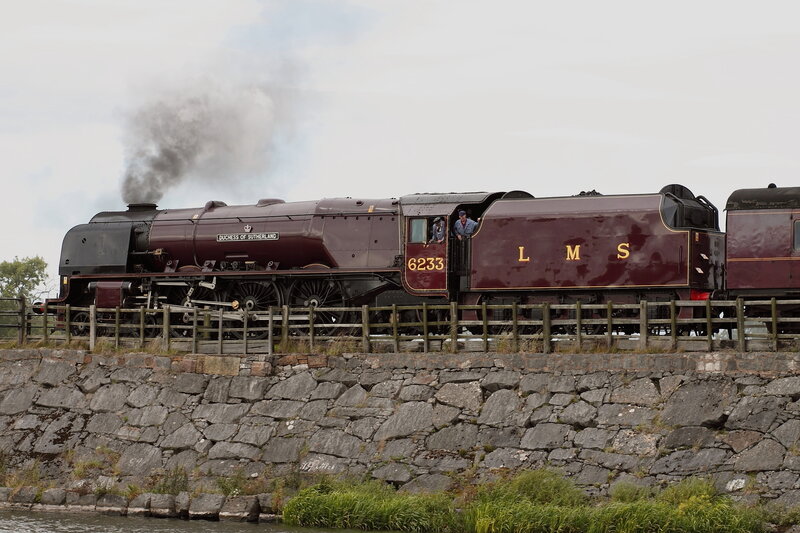 Duchess of Sutherland steam train