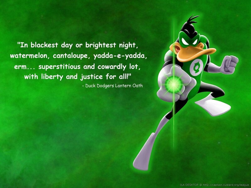 Duck Dodgers Lantern Oath