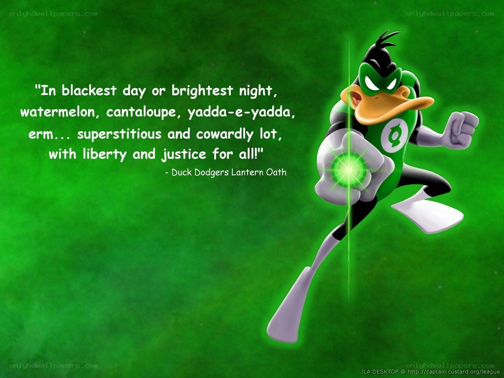 Duck Dodgers Lantern Oath