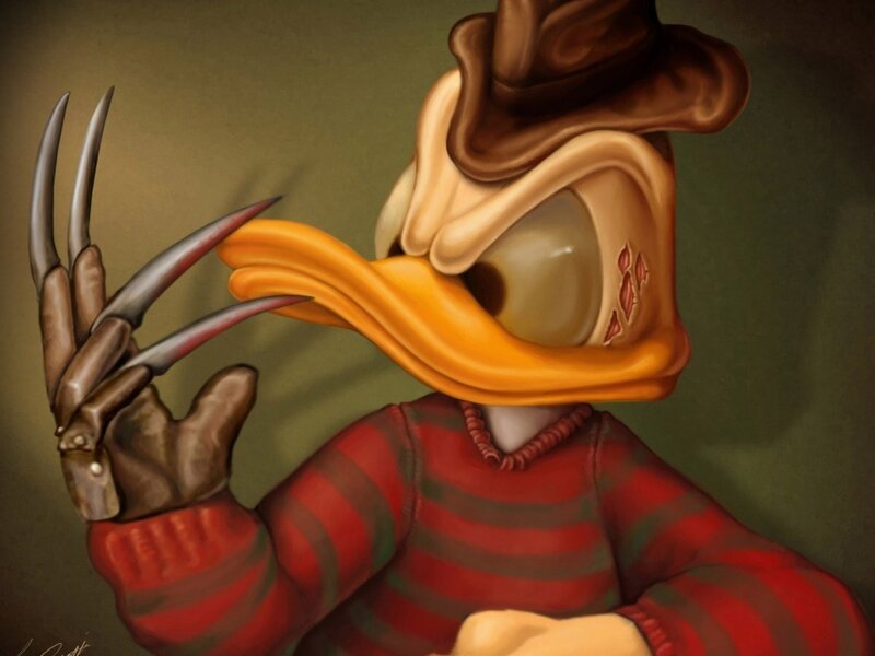 Duck-like Creature with Claws