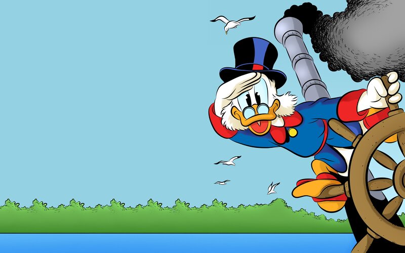 Duck Steering Ship