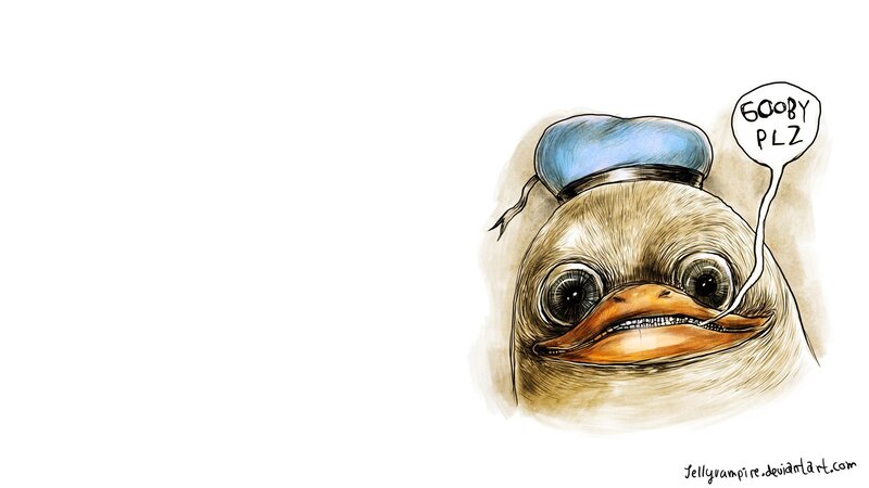 Duck with Blue Hat
