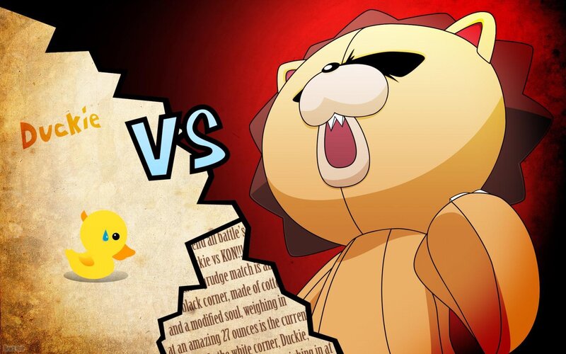Duckie vs Kon battle