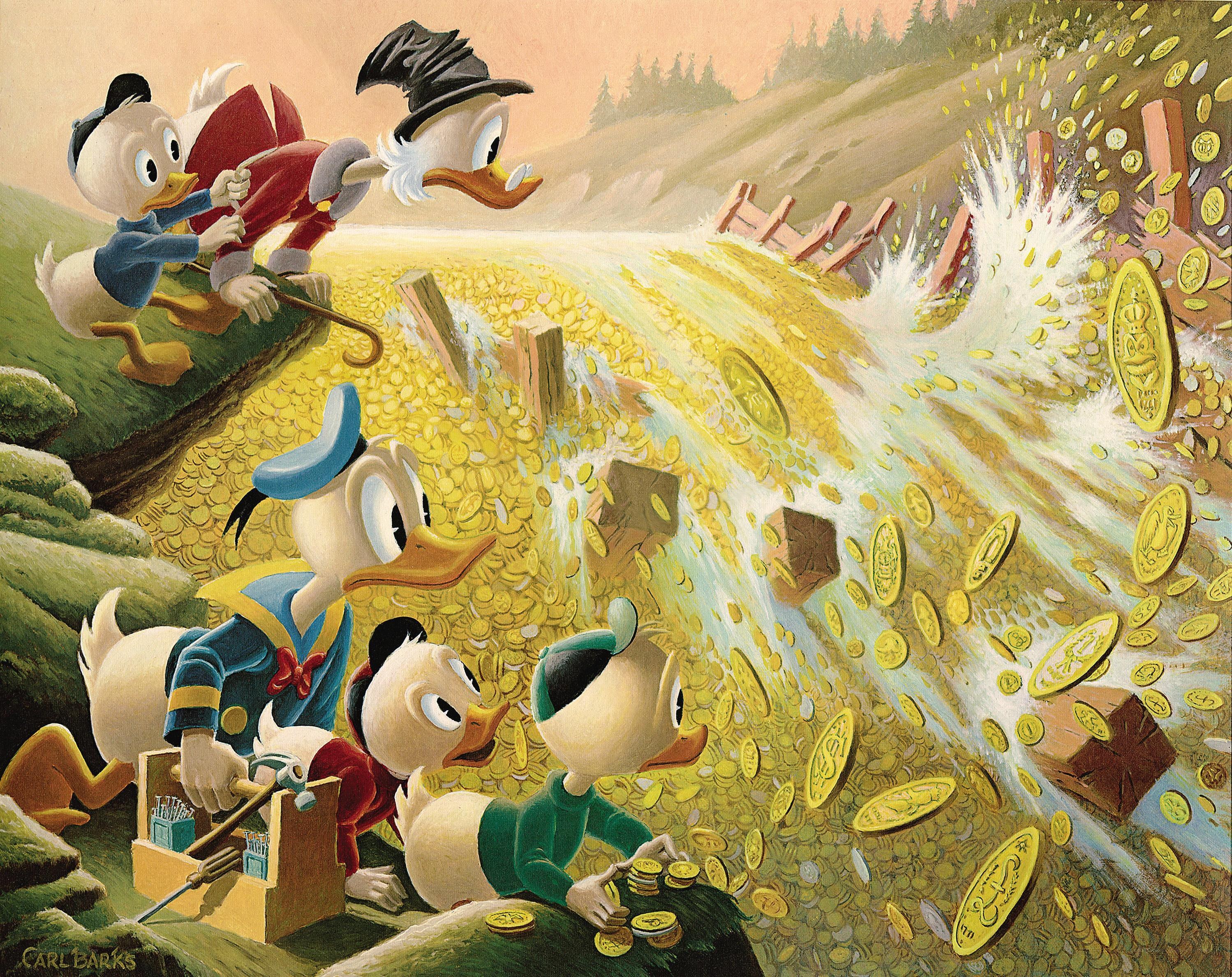 Ducks Discover Gold Rush
