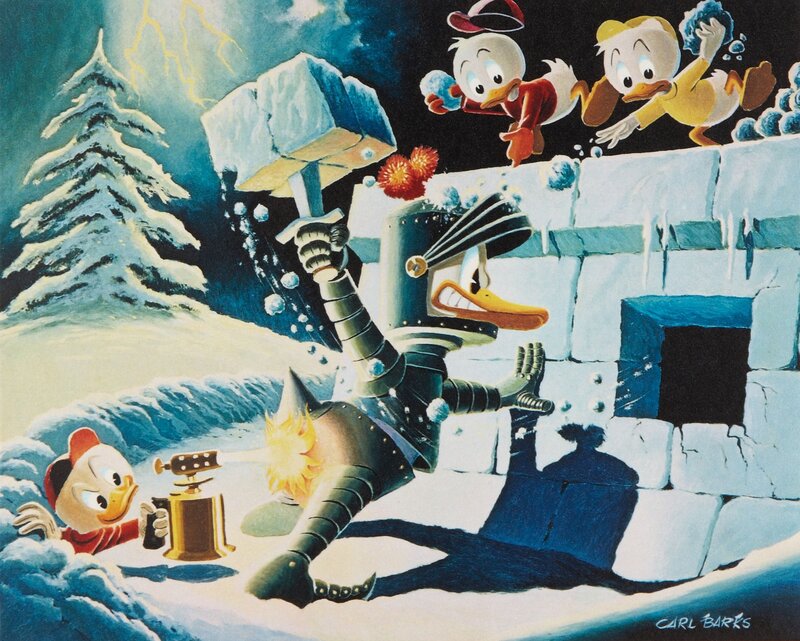 DuckTales in a snowy adventure