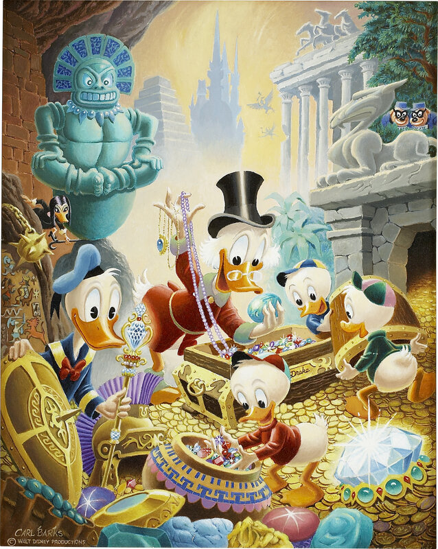 DuckTales treasure adventure