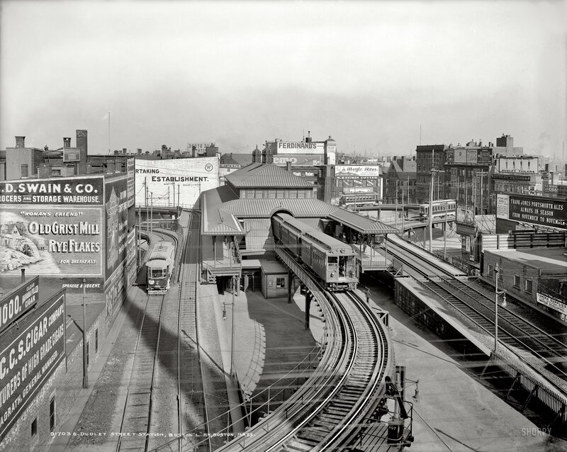 Dudley Street Station in Boston