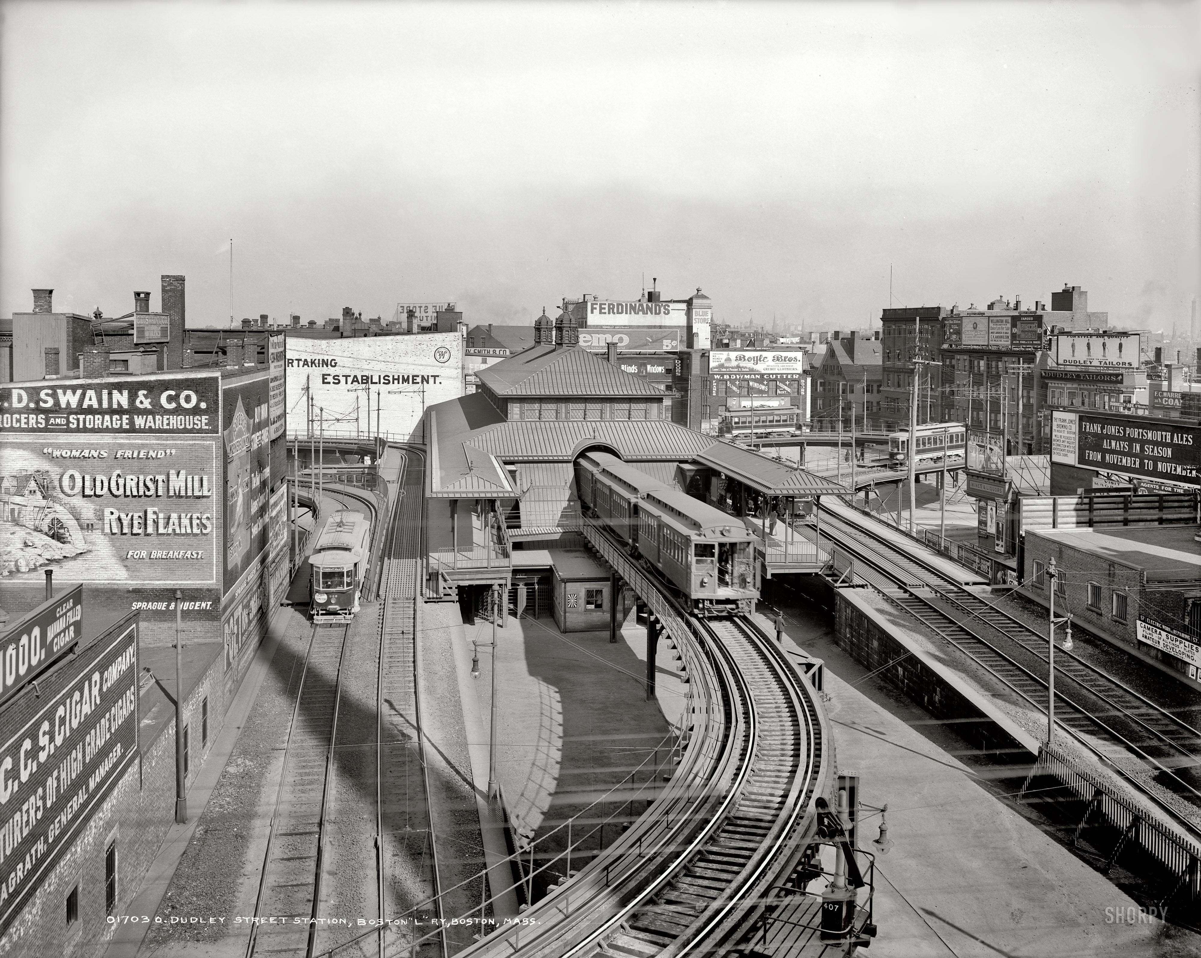 Dudley Street Station in Boston