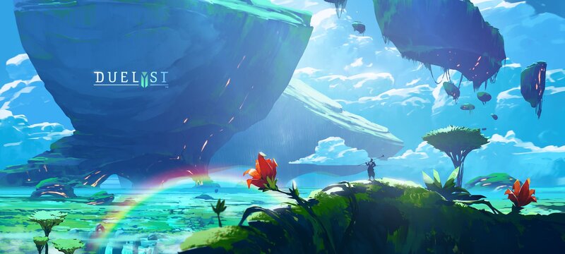 Duelist on Floating Island