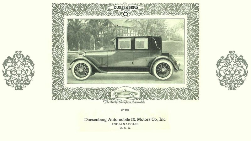 Duesenberg Automobile
