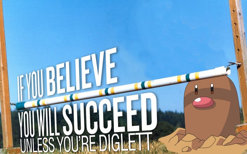 Duglet high jump meme